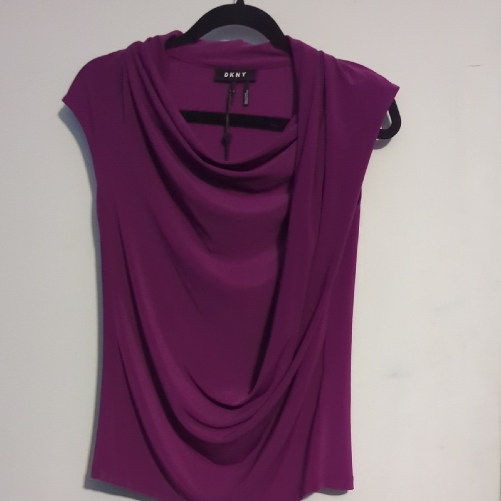DKNY Purple Women's Top